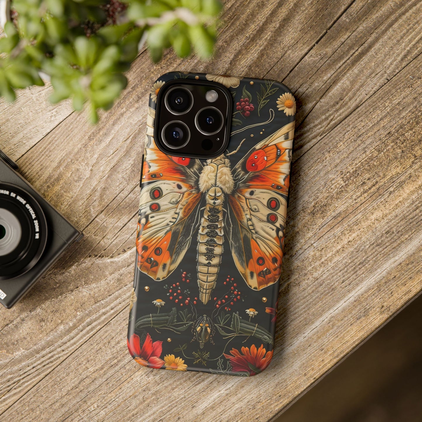 Artistic Butterfly Phone Case for Nature Lovers, Eco-friendly, Gift for Birthdays, Holidays, Unique Cell Phone Accessories