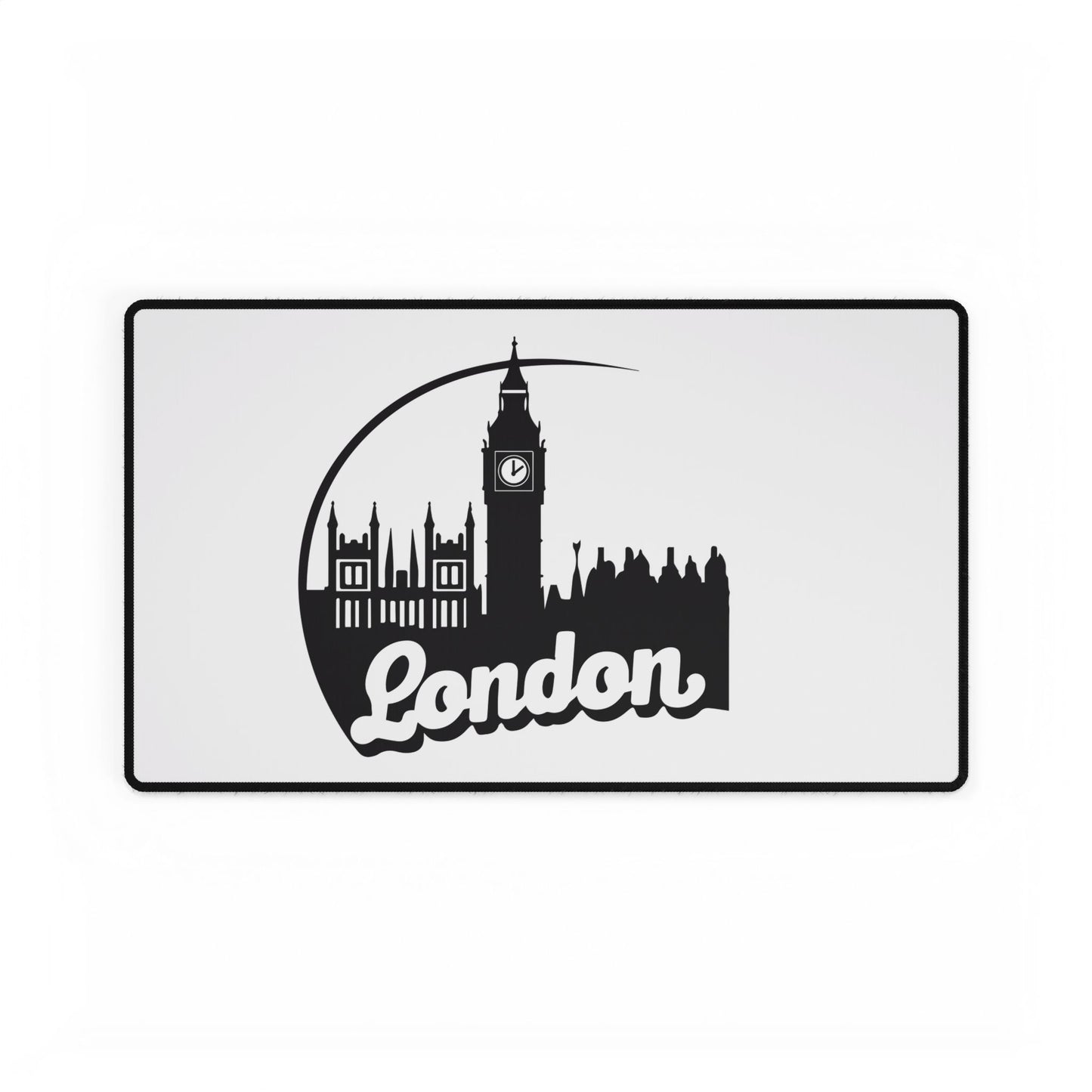 London Desk Mat, Stylish Workspace Decor, Gaming Mat, Office Essentials, Gift for Travelers, Ergonomic Desk Accessory
