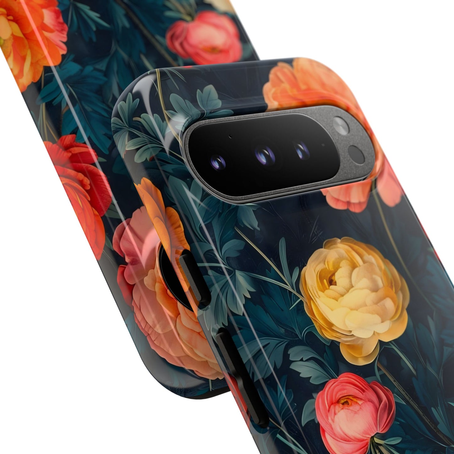 Floral Phone Case, Tough Cases for Phone Protection, Gift for Flower Lovers, Floral Designs, Spring Decor