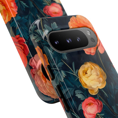 Floral Phone Case, Tough Cases for Phone Protection, Gift for Flower Lovers, Floral Designs, Spring Decor