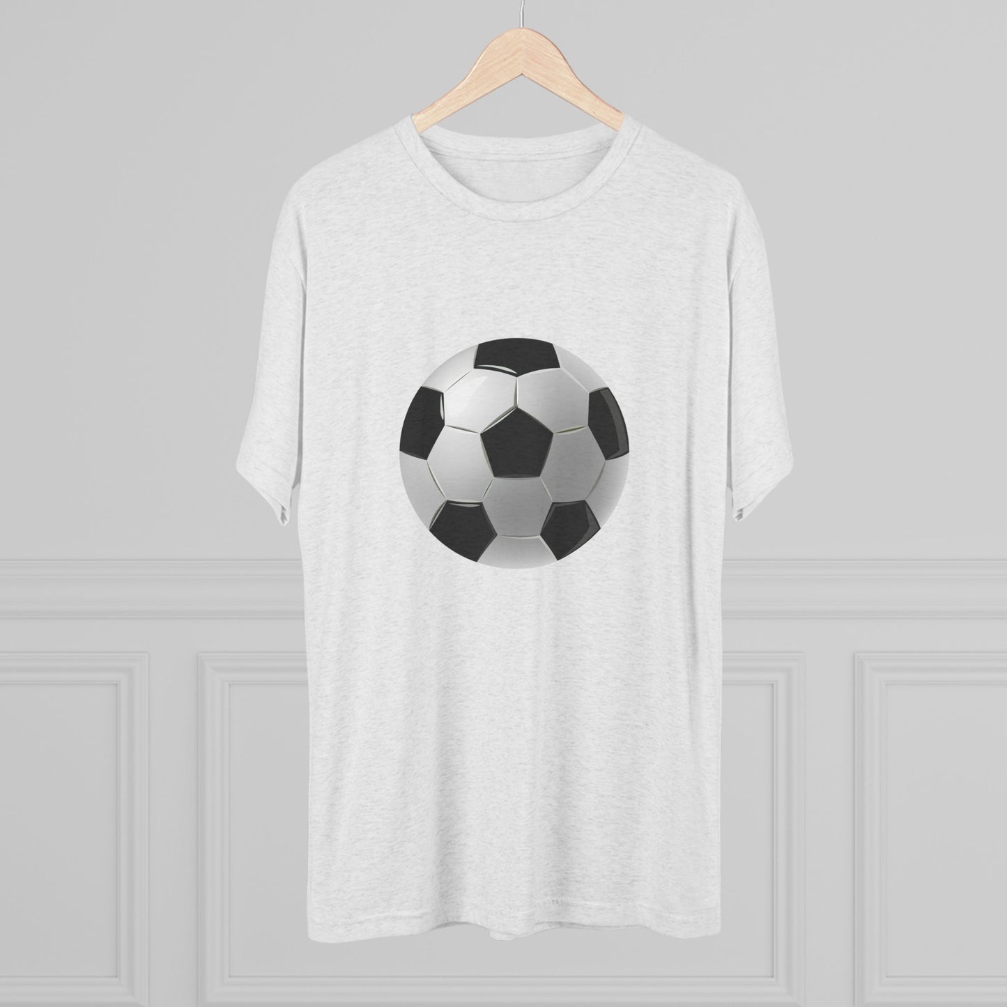 Dynamic Football Design - Sports Passion and Energy Unisex Tri-Blend Crew Tee