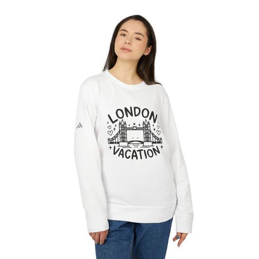 Adidas Unisex Fleece Crewneck Sweatshirt - London's Relaxing Vacation