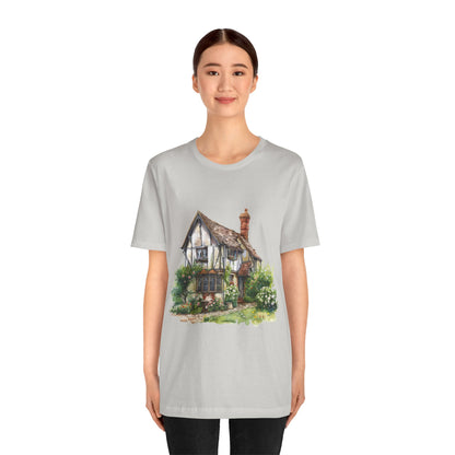Unisex Jersey Short Sleeve Tee - Timeless Beauty - British Village Homes