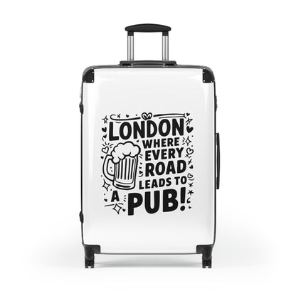 London's Pub Leading Road - Suitcase