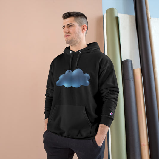 Champion Hoodie -  Durable Serene Cloudscape