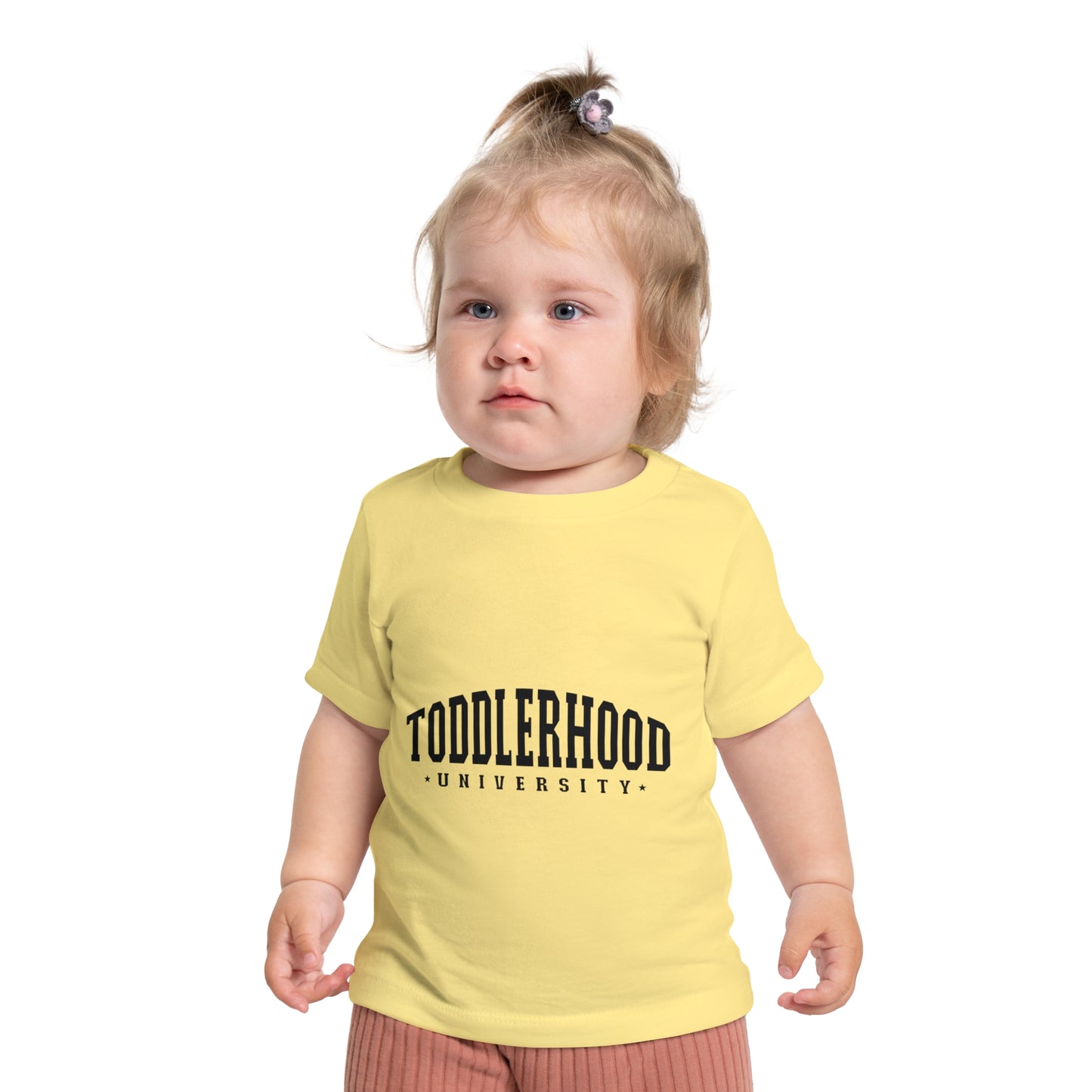 Toddler Short Sleeve T-Shirt - Toddlerhood University Design for New Parents