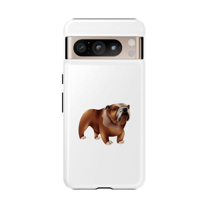Bulldog Phone Case, Tough Cases for Dog Lovers, Custom Pet Accessories, Cute Bulldog Gifts, Animal Phone Covers
