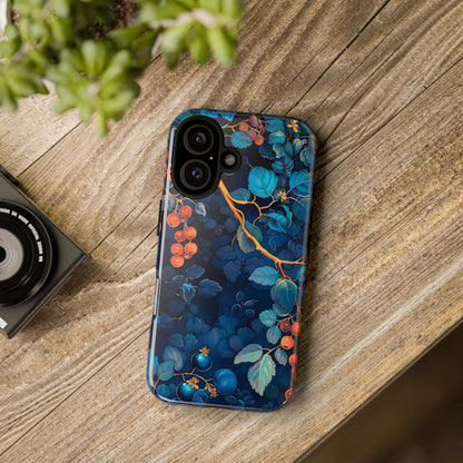 Artistic Phone Case with Floral Design, Tough Cases for iPhone, Nature-Inspired Accessory, Unique Gift for Her, Protective Cover