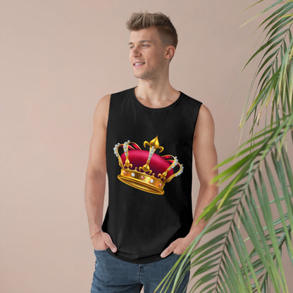 Unisex Barnard Tank - British Royal Crown Design - Iconic Symbol of Monarchy