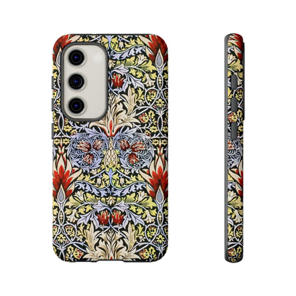 Stylish Phone Case - Floral Design, Tough Cases, Gift for Her, Phone Accessories, Trendy Tech, Unique Cell Phone Cover