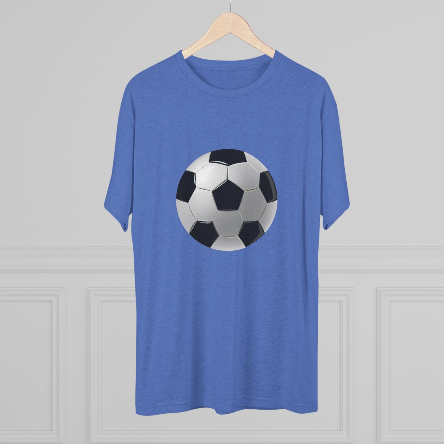Dynamic Football Design - Sports Passion and Energy Unisex Tri-Blend Crew Tee