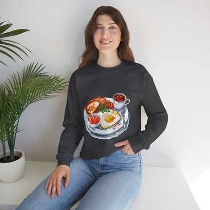 Unisex Heavy Blend™ Crewneck Sweatshirt - The British Table - A Feast of National Favorites