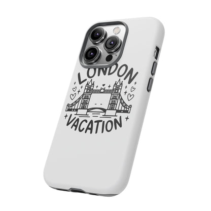 London Vacation Phone Case, Travel Accessories, Unique Gift, London Lover, Custom Phone Cover, Vacation Souvenir