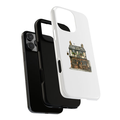 Artistic Phone Case with Cozy Cottage Design