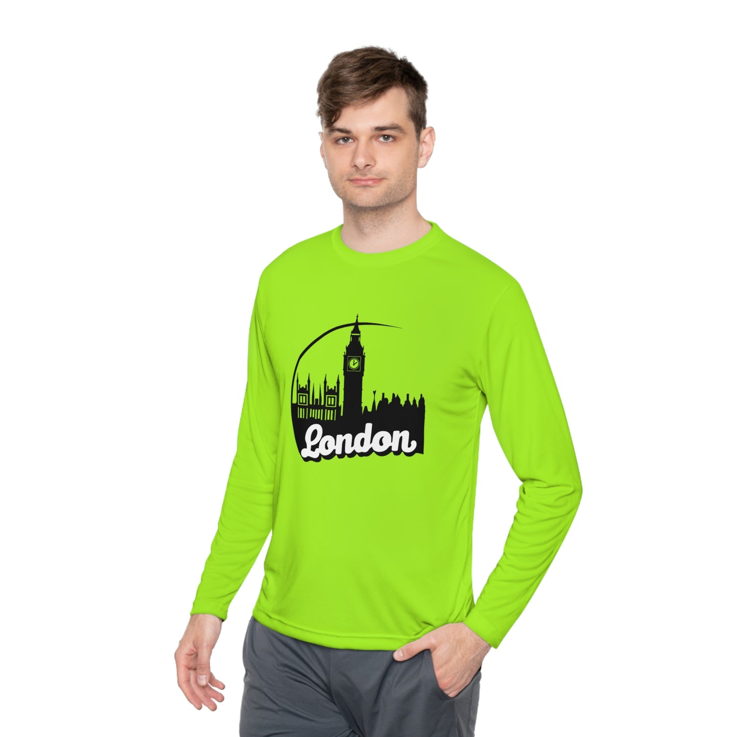Unisex Lightweight Long Sleeve Tee - Cool London