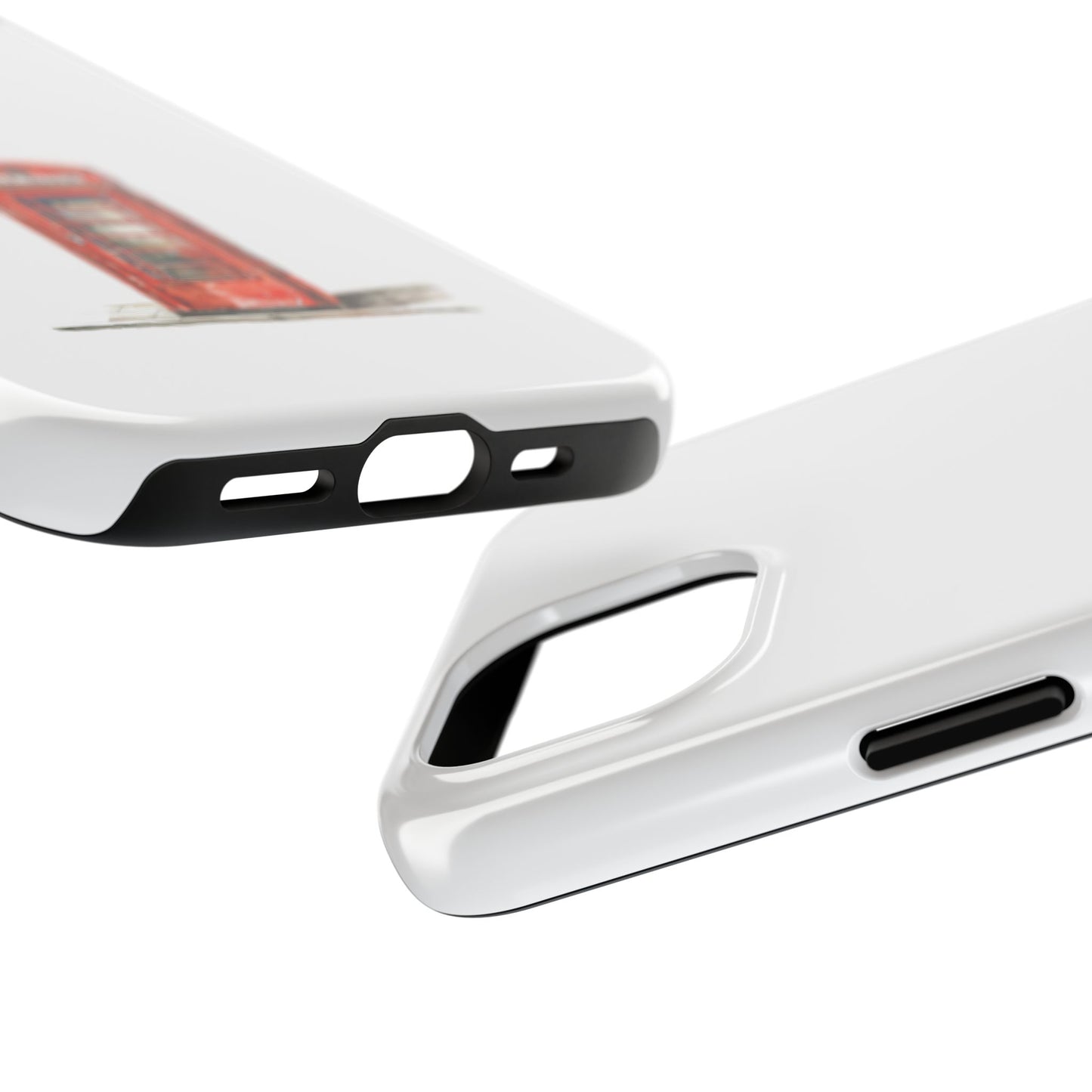Vintage London Phone Booth Tough Phone Case - Durable and Stylish Protection