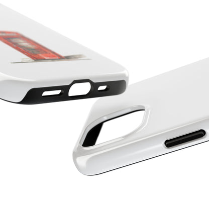 Vintage London Phone Booth Tough Phone Case - Durable and Stylish Protection