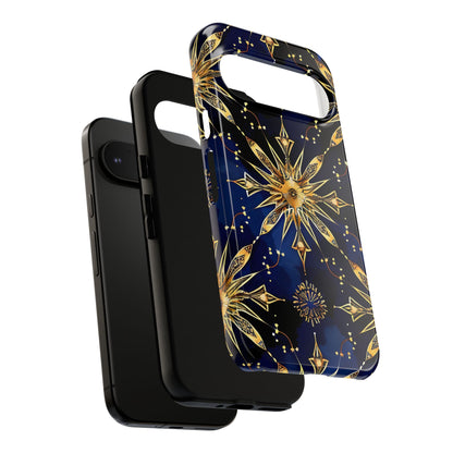 Tough Cases Phone Case with Celestial Design, Stylish Phone Cover, Unique Gift for Space Lovers, Durable Protection, Cosmic Art