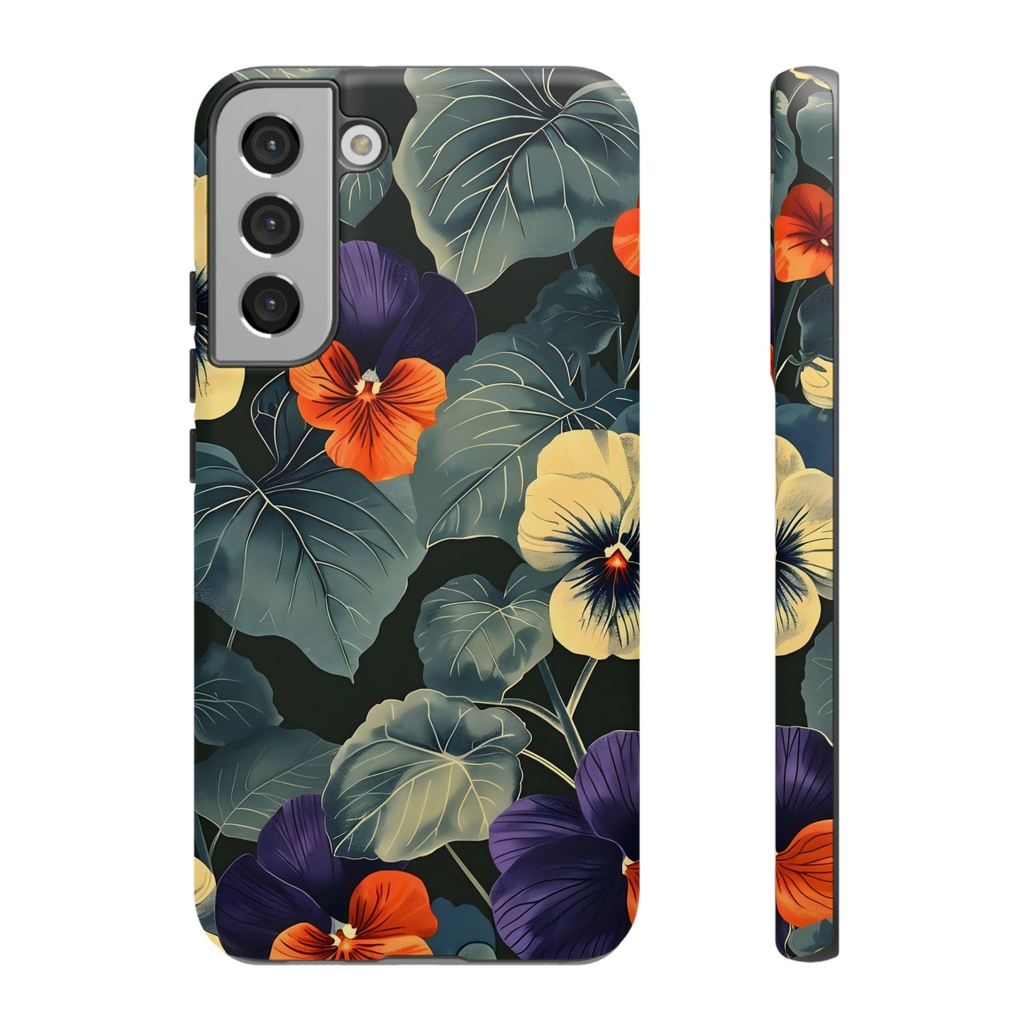 Tough Cases Floral iPhone Case, Tough Phone Cover, Stylish Floral Design, Gift for Her, Summer Vibe, Durable Protective Case