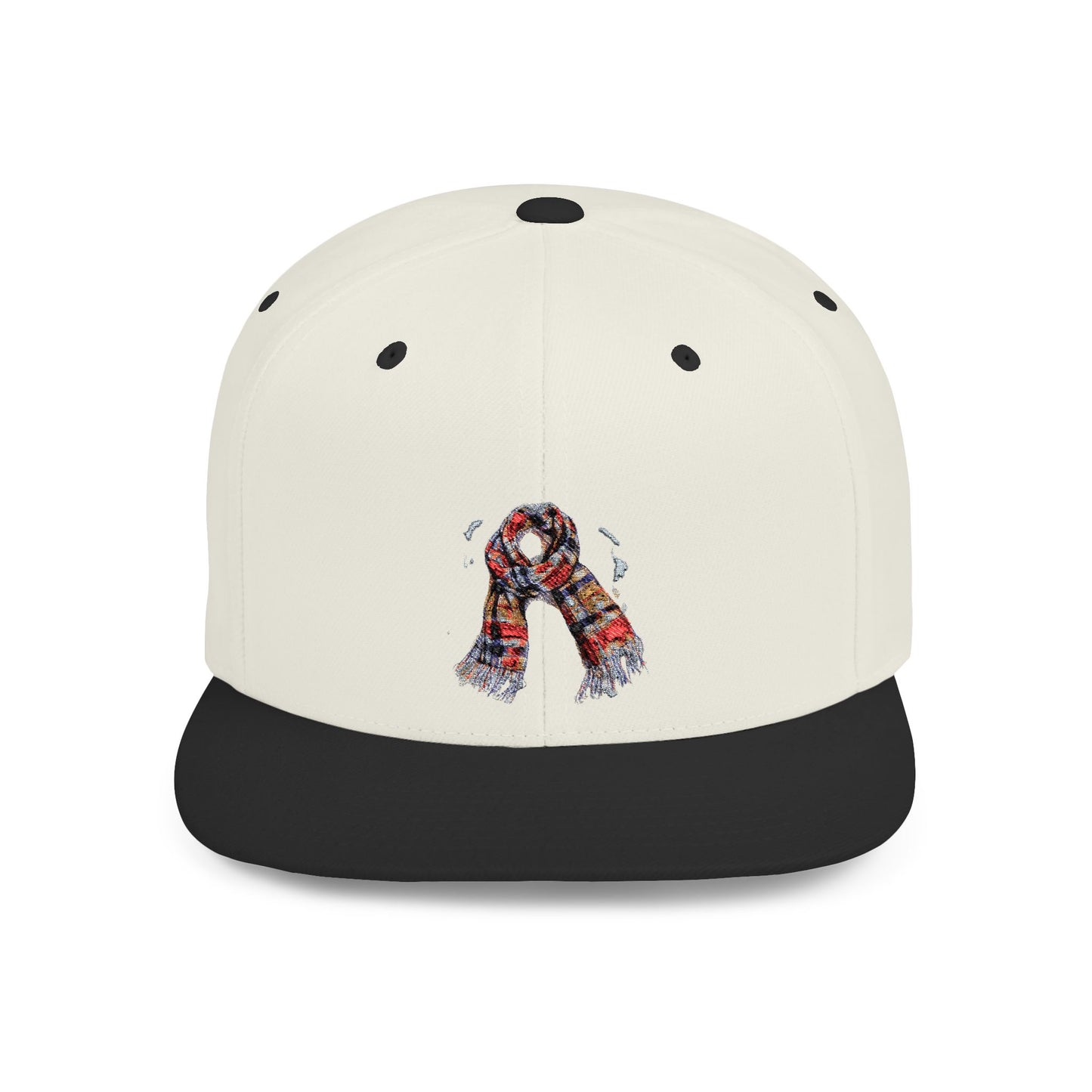 London Black Cab Illustration Flat Bill Snapback