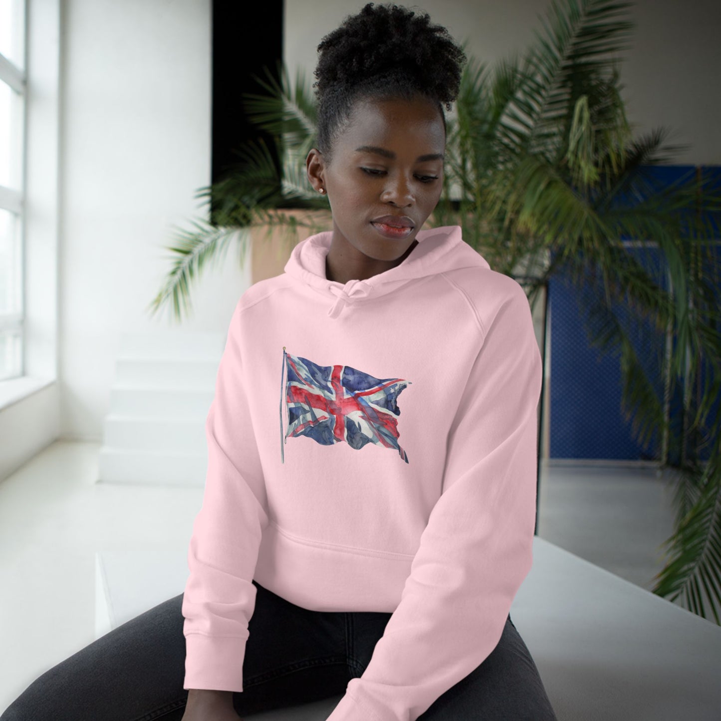 Adorable Unisex Hoodie - British Flag