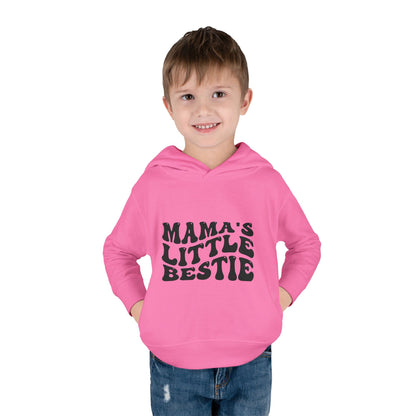 Mama's Little Bestie Toddler Hoodie - Cozy Pullover for Little Ones