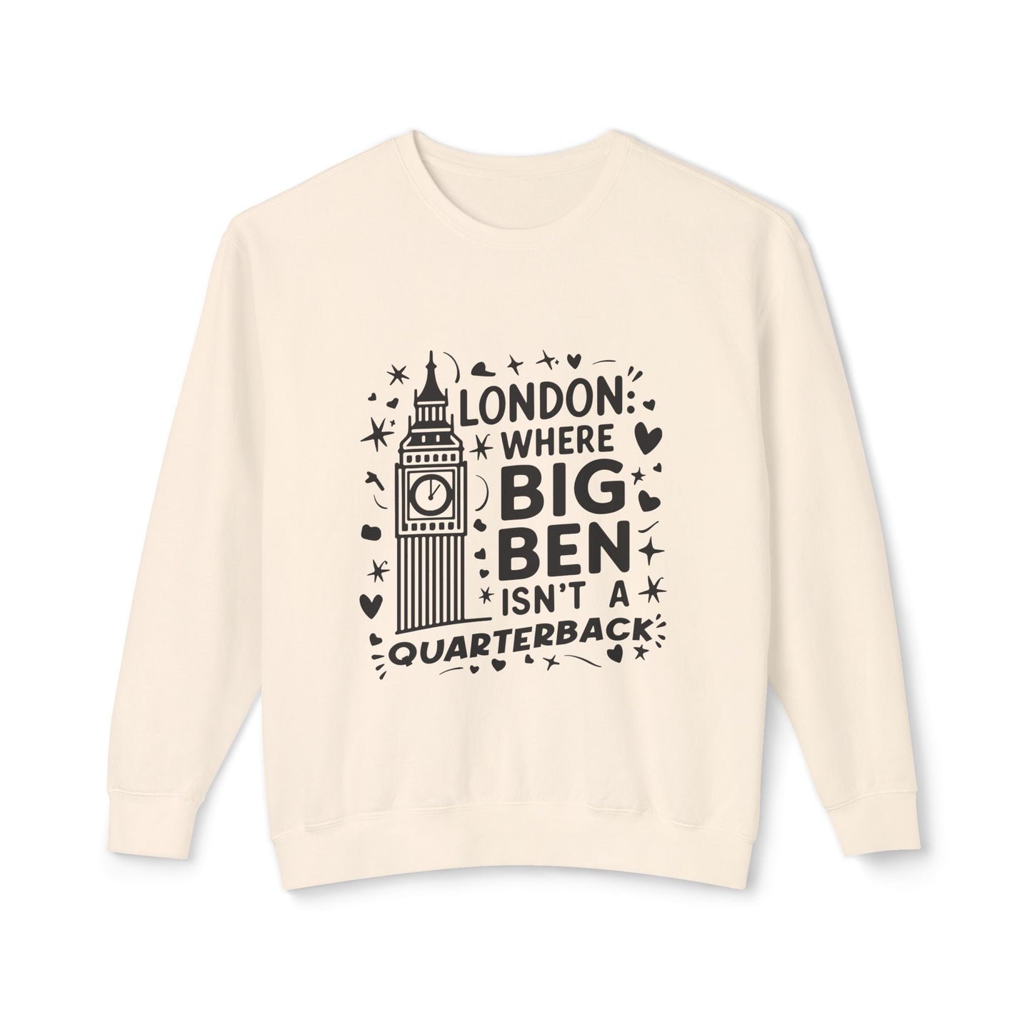 Unisex Lightweight Crewneck Sweatshirt - London's Dream