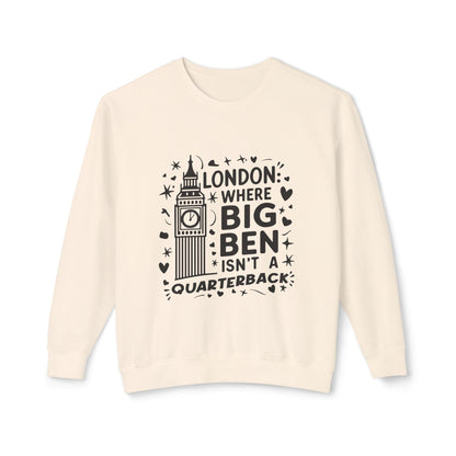 Unisex Lightweight Crewneck Sweatshirt - London's Dream
