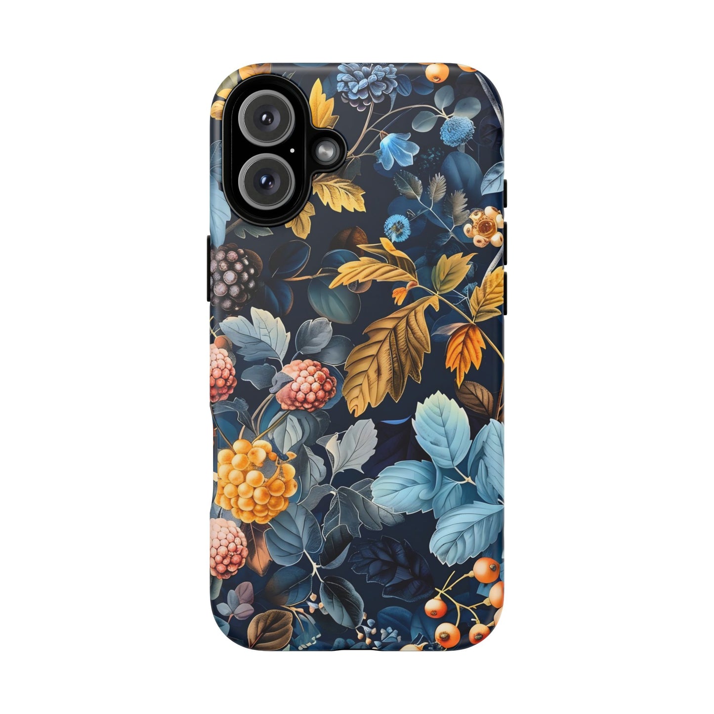Floral iPhone Case, Tough Phone Cover, Nature-inspired Accessory, Gift for Her, Trendy Protection Case