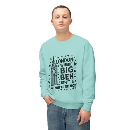Unisex Lightweight Crewneck Sweatshirt - London's Dream