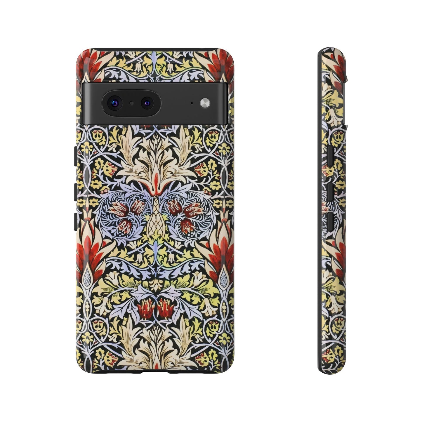 Stylish Phone Case - Floral Design, Tough Cases, Gift for Her, Phone Accessories, Trendy Tech, Unique Cell Phone Cover