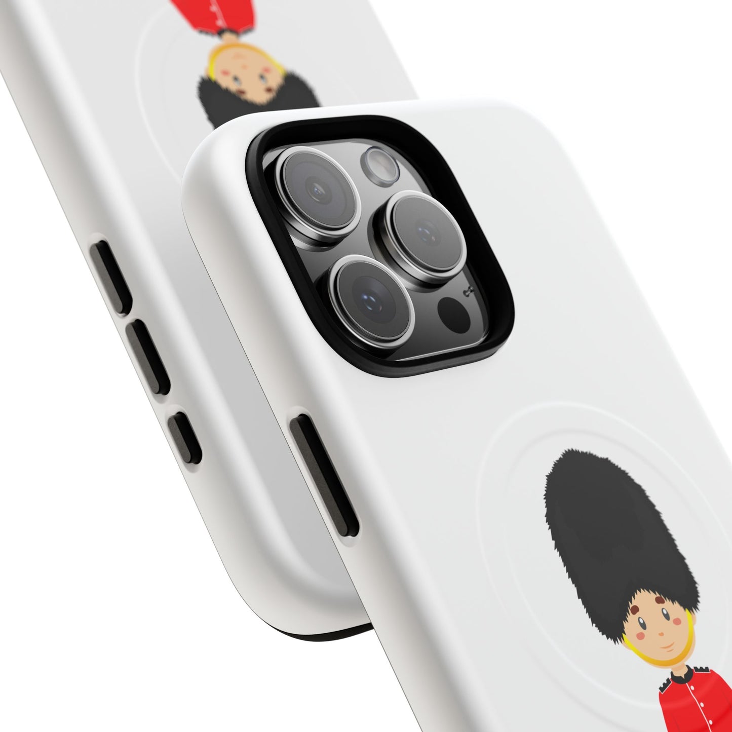 Tough Magnetic Phone Cases with Royal Guard Design - Fun Gift for Kids, Phone Protection, Unique Accessories, Birthday Present, Holiday Gift
