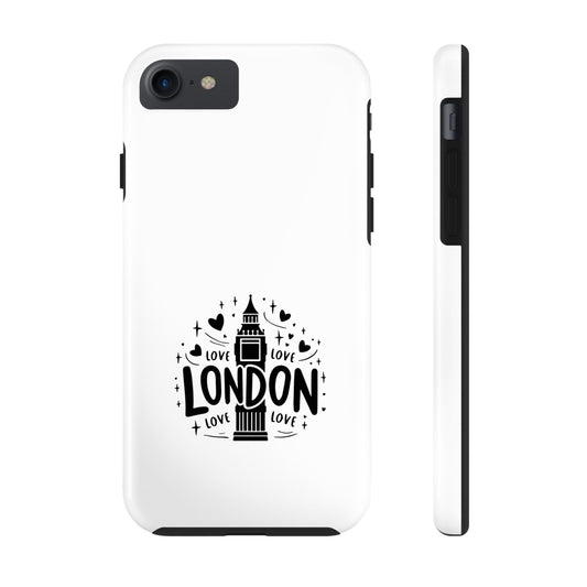 Love London Tough Phone Cases - Stylish and Durable Accessories for London Enthusiasts