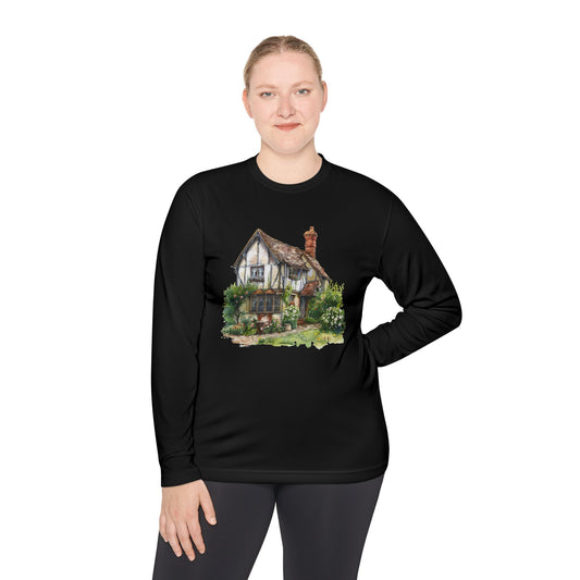 Unisex Lightweight Long Sleeve Tee - Life in a British Village House