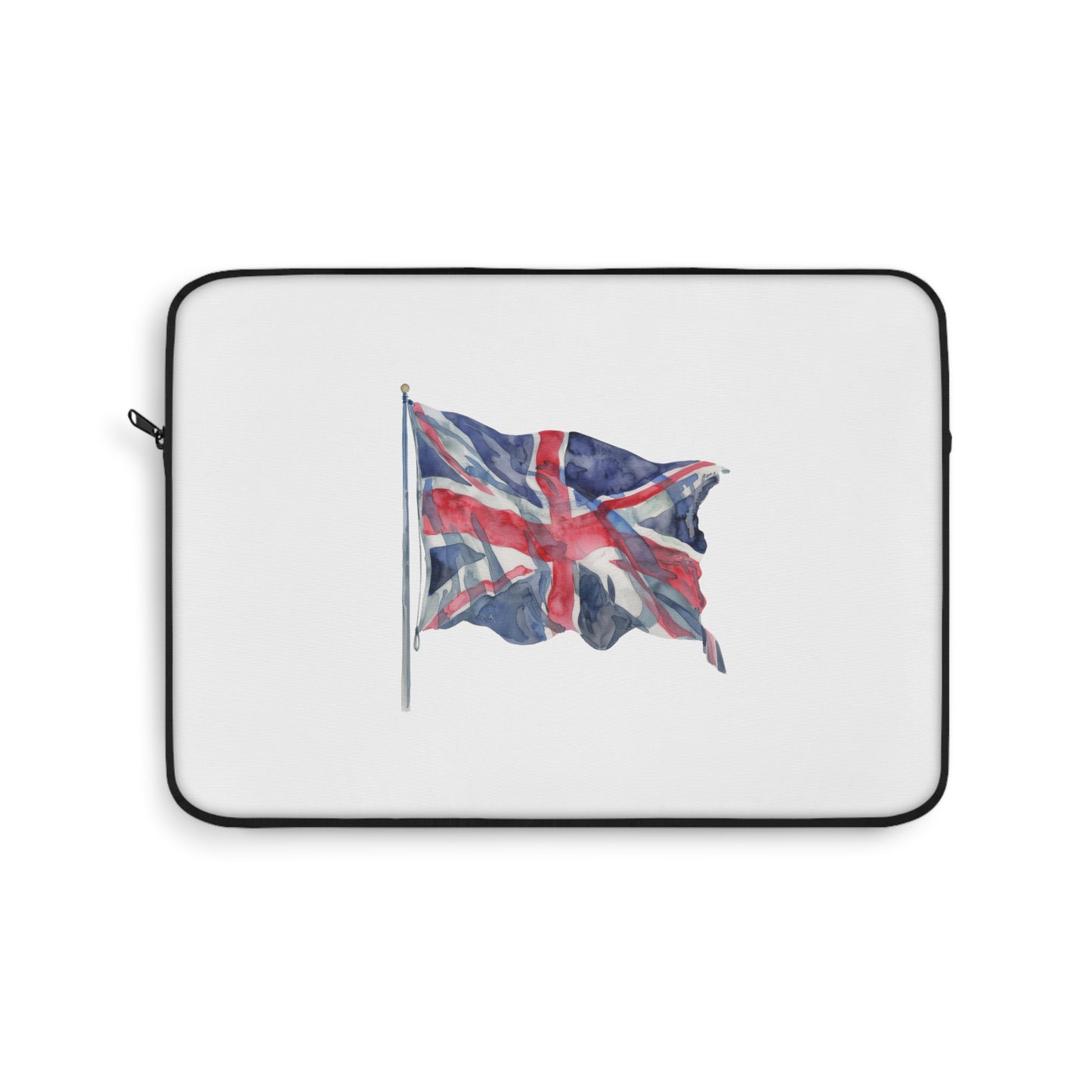 Union Jack Laptop Sleeve | Stylish Computer Case, British Flag Design, Gift for Students, Travel Accessory, Modern Tech Pouch