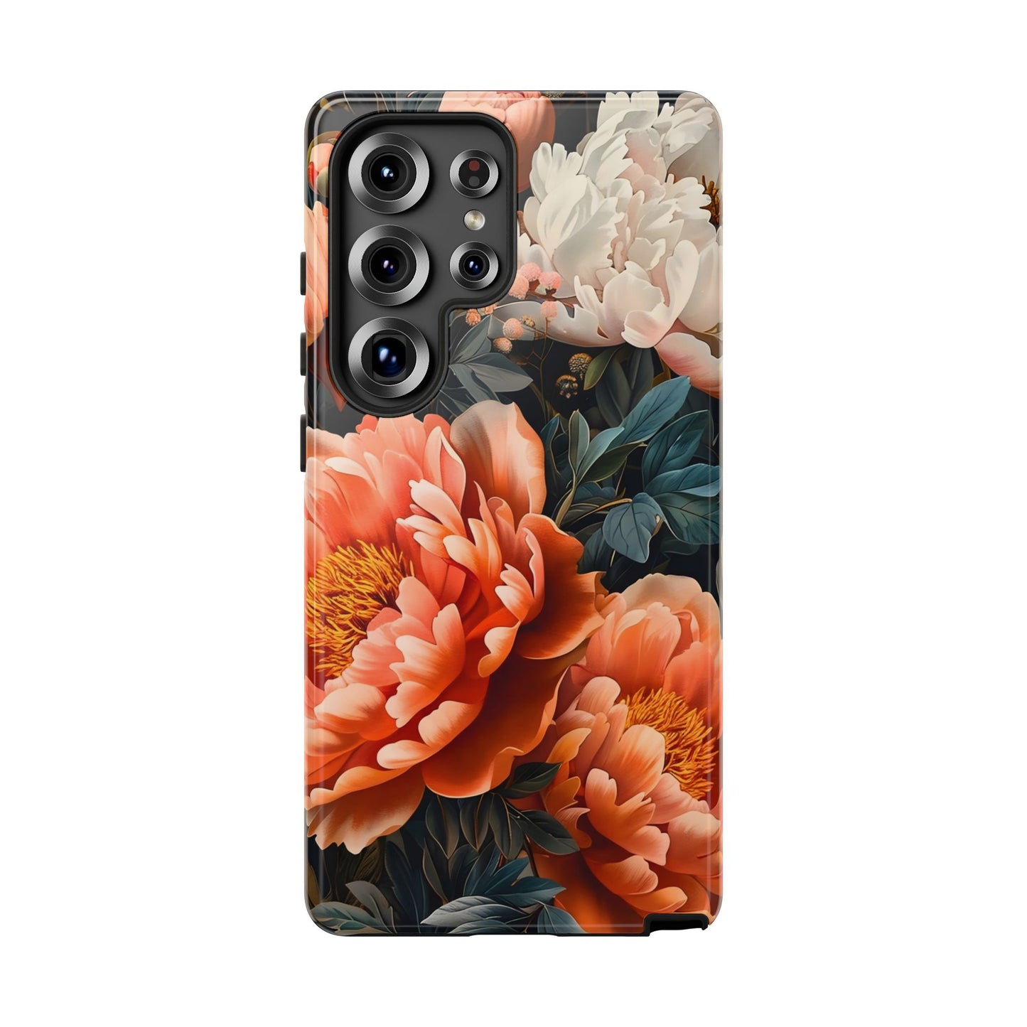 Floral Phone Case - Tough Cases, Durable Cover, Flower Design, Unique Gift, Phone Accessories