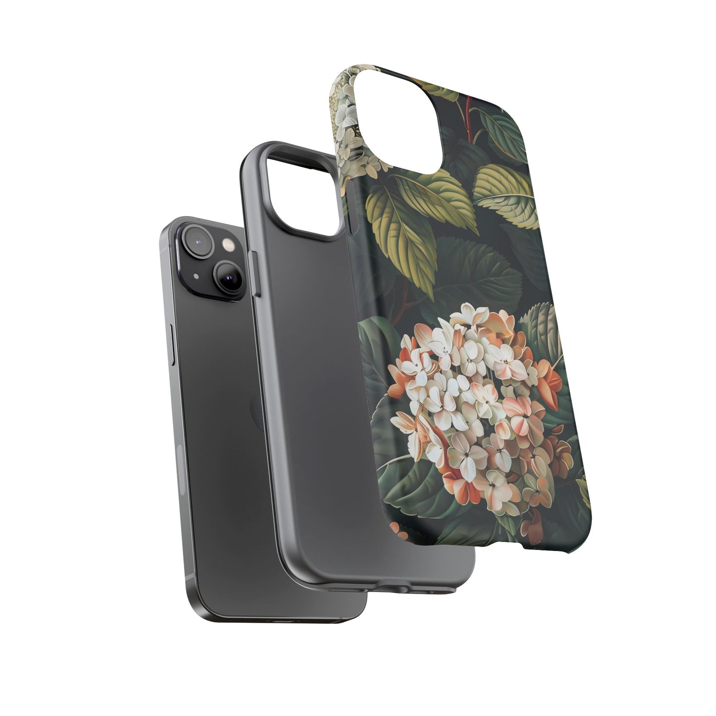 Floral Phone Case - Tough Cases, Nature Lover Gift, Floral Design, Botanical Phone Cover, Stylish Cellphone Accessory, Mother's Day Gift