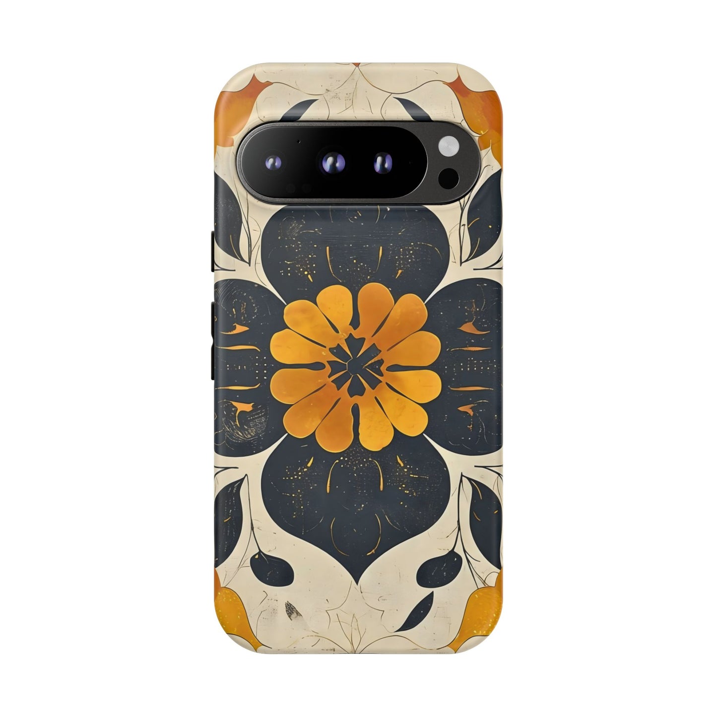 Floral Phone Case - Tough Cases, Botanical iPhone Cover, Vintage Flower Design, Durable Smartphone Protection, Unique Gift Idea