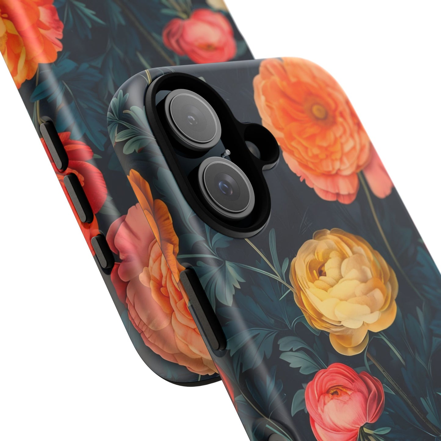 Floral Phone Case - Tough Cases, Stylish Protection, Gift for Flower Lovers, Customizable Cover, Floral Design Mobile Accessory