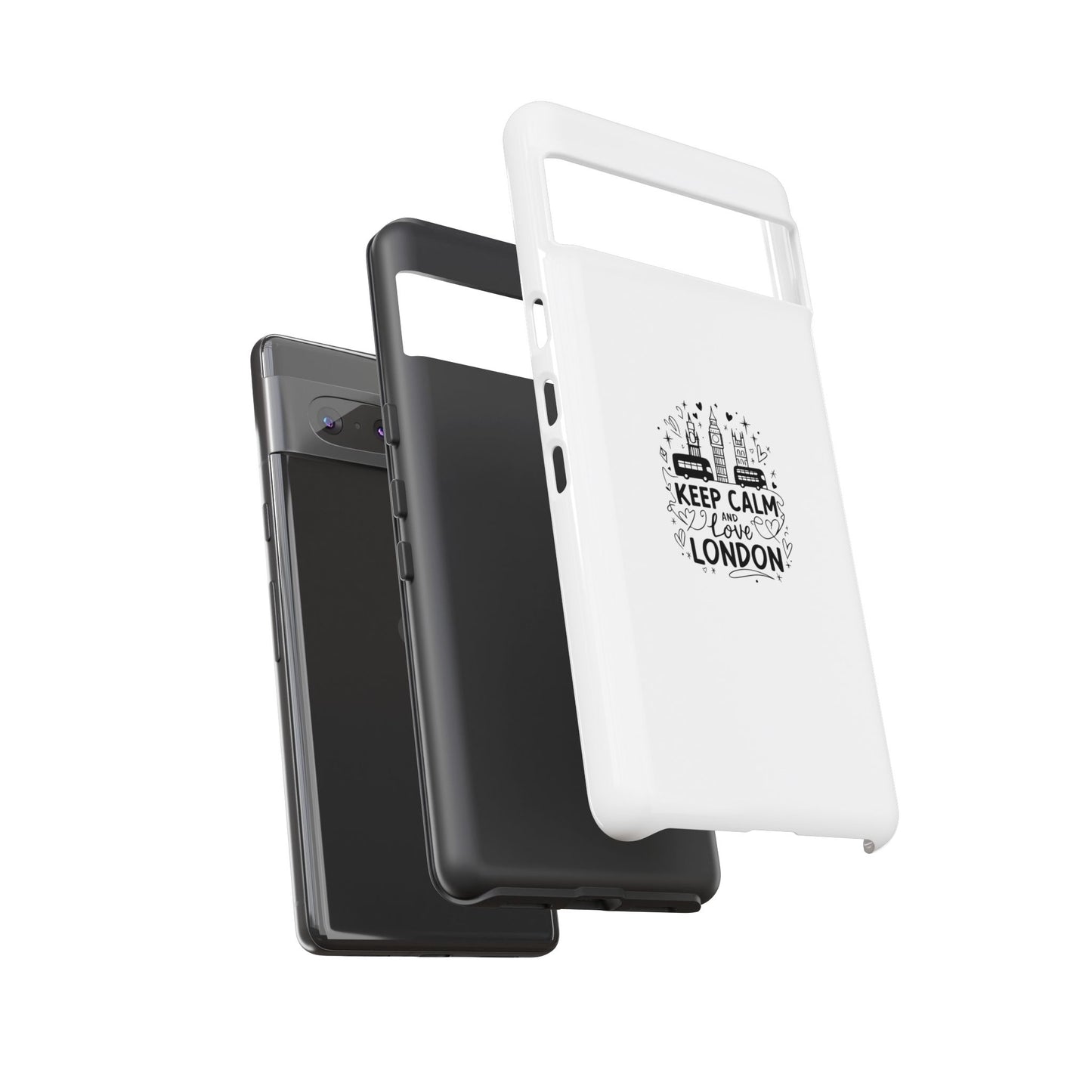 London Keepsake Phone Case - Keep Calm and Love London Design