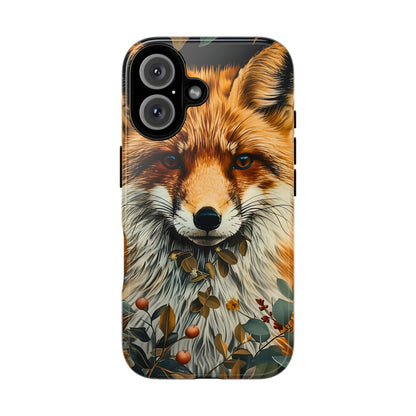 Fox Design Tough Phone Case - Nature Lover's Gift, Wildlife Accessory, Stylish Protection, Eco-Friendly Mobile Cover