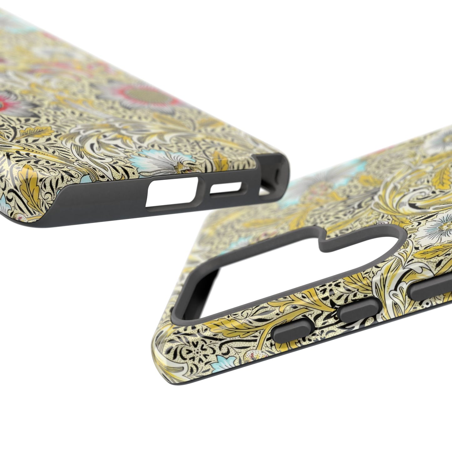 Floral Phone Case - Tough Cases, Floral Design, Stylish, Protective, Unique Gift for Her, Phone Accessories