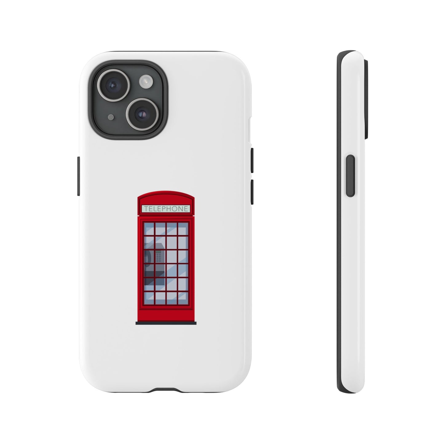 Red Telephone Booth Phone Case - Tough & Stylish Protection