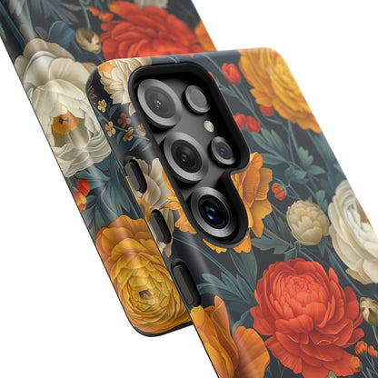 Floral Tough Case for Phones | Durable Floral Phone Cover, Boho Chic, Unique Gift for Her, Phone Protection, Flower Design