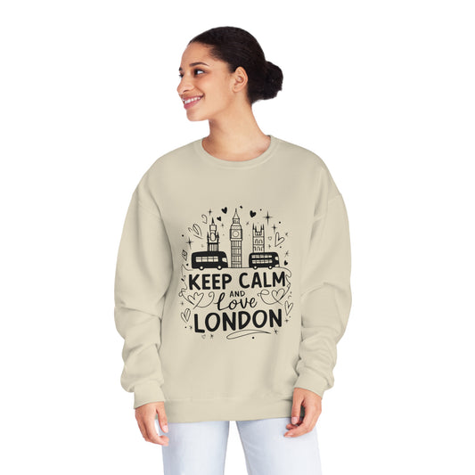 Unisex NuBlend® Crewneck Sweatshirt - Keep calm and love London