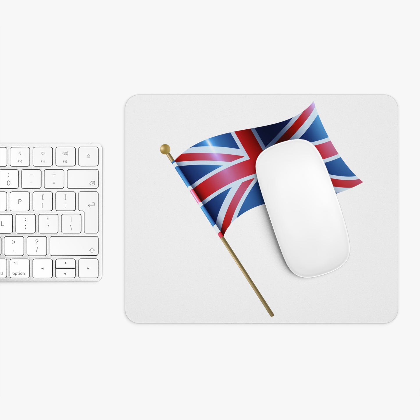 Union Jack Mouse Pad, British Flag Mouse Mat, Computer Accessory, Gamer Gift, Office Decor, Flag Theme