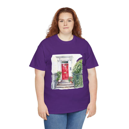 Unisex Heavy Cotton Tee - Embracing Classic British Nature Charm and Style