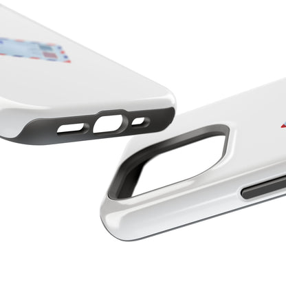 Air Mail Design Magnetic Phone Cases, Custom Phone Cover, Unique Gift for Travelers, Stylish Accessories for Holidays, Fun Phone Cases