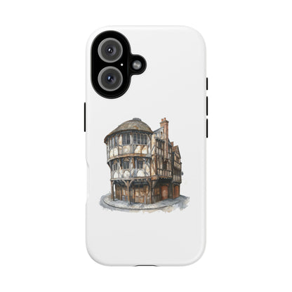 Artistic Phone Case - Tough Cases with Historic Building Design