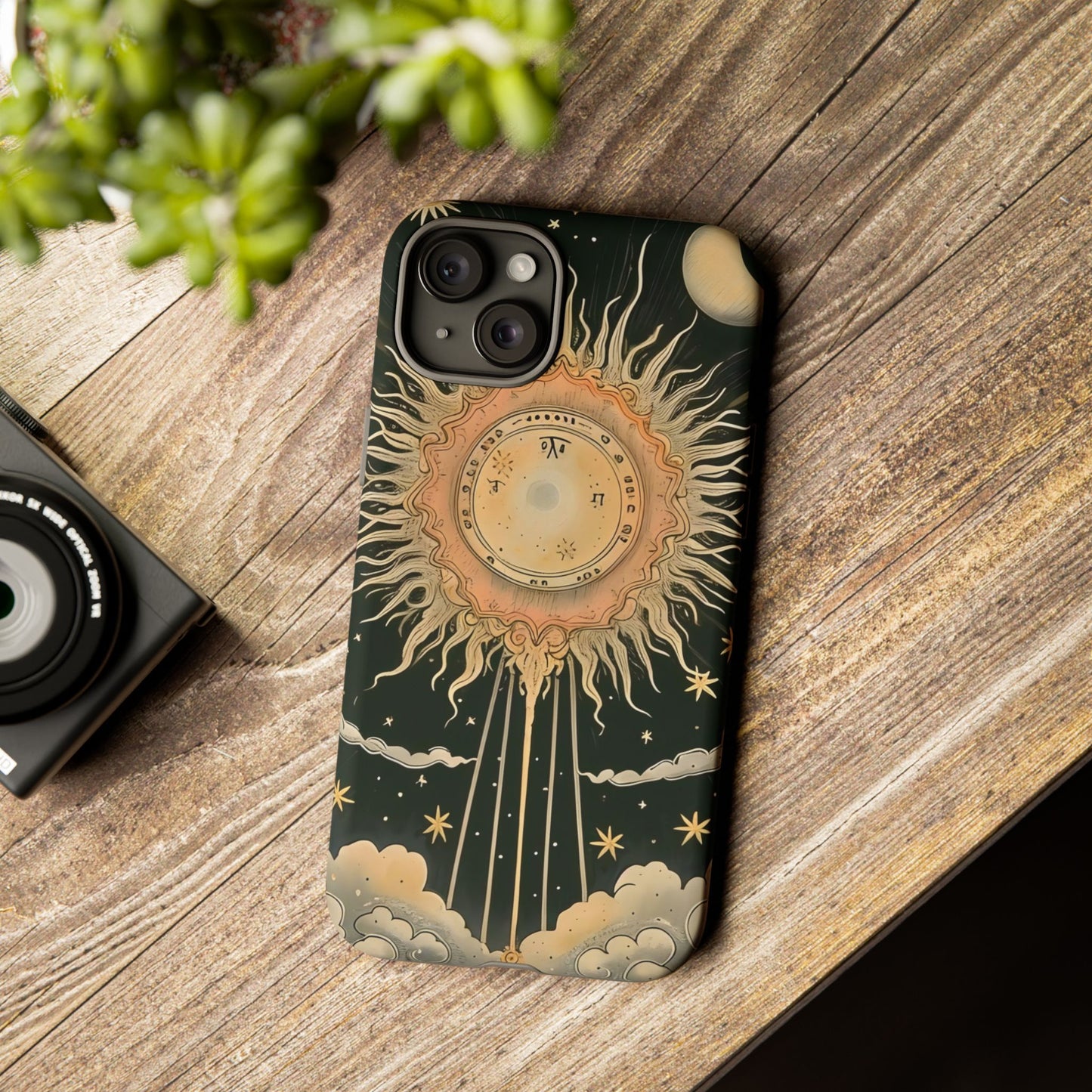 Celestial Phone Case, Tough Cases for Astrology Lovers, Cosmic Design, Gift for Astronomers, Unique Phone Accessories